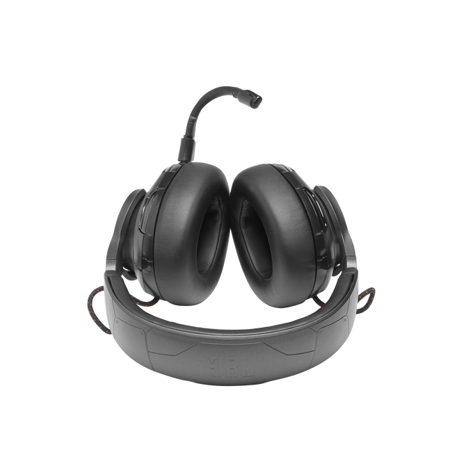 JBL Quantum ONE - Black - USB Wired Over-Ear Professional PC Gaming Headset with Head-Tracking Enhanced QuantumSPHERE 360 - Detailshot 2 image number null